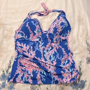 Lilly Pulitzer tankini top size 16